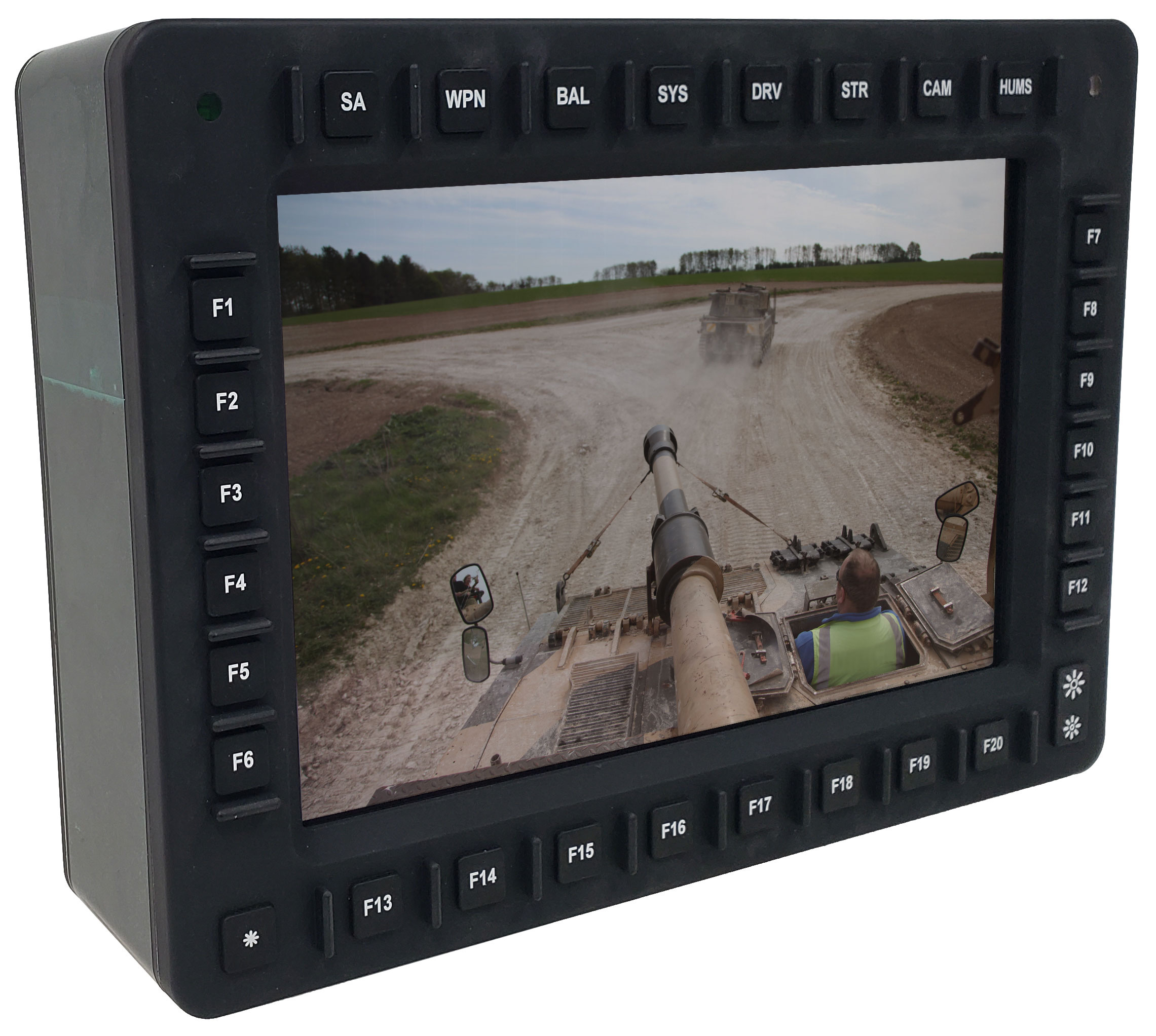 12.1" Rugged GVA Smart Display