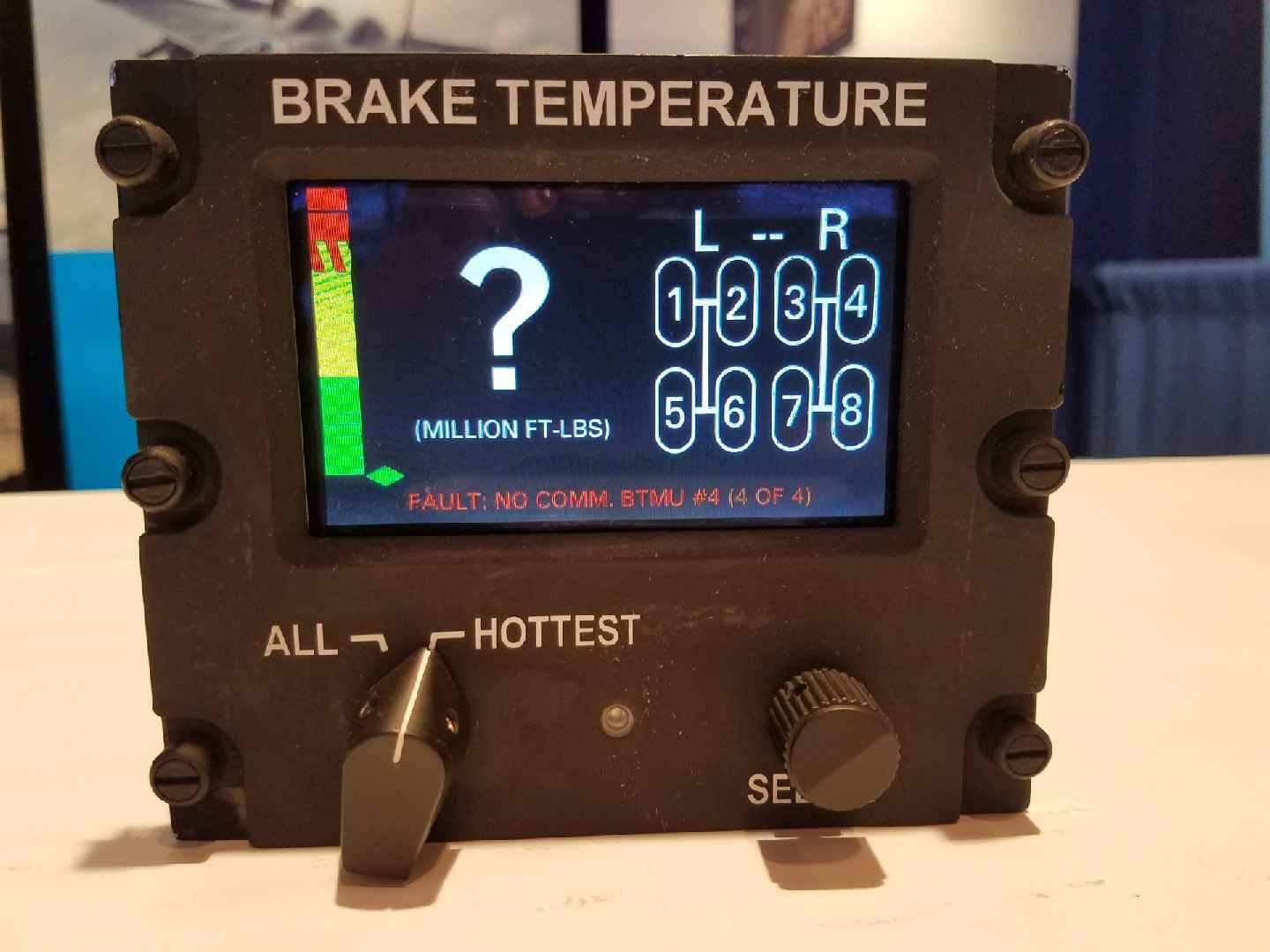 4.3" Flight Engineer Data Panel