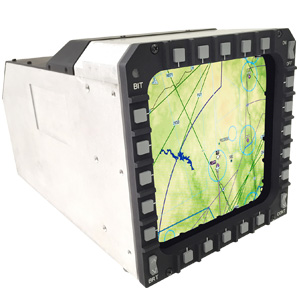6" X 6" Airborne MFD